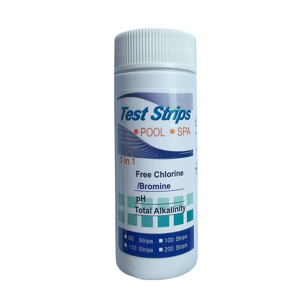Marine Aquarium Bacteria - 3 In 1 กระดาษทดสอบคลอรีน Immersion Hot