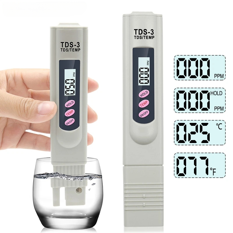 Aquarium Marine Filter - 1/3 ชิ้นแบบพกพา LCD Digital TDS เครื่องทดสอบคุณภาพน้ําปากกาทดสอบน้ํากรองวัดเครื่องมืออุปกรณ์เสริมสําหรับ