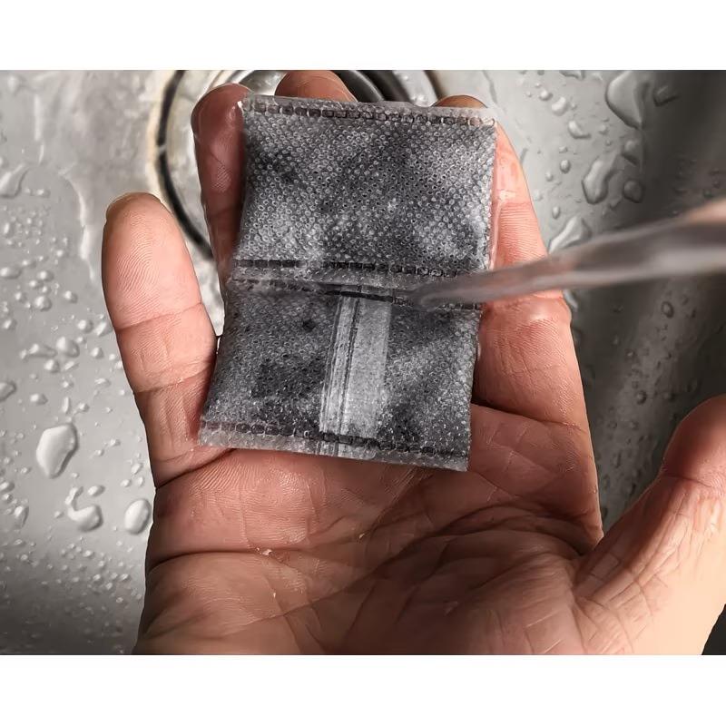 Aquarium Marine Filter - 10/20/40 ชิ้นถุงคาร์บอนกัมมันต์สำหรับตู้ปลา วัสดุกรองในตู้ปลา ดูดซับกลิ่นสิ่งสกปรก เครื่องกรองน้ำ