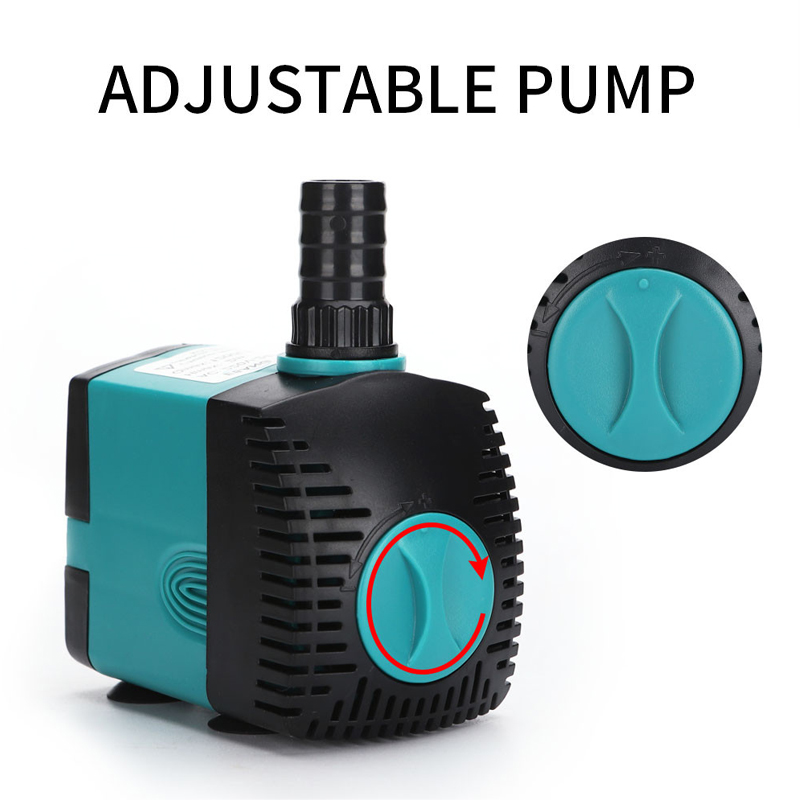 Aquarium Marine Filter - 60/50/35/25/15/10/6/3W Ultra-Quiet Submersibleน้ําพุปั๊มกรองบ่อปลาAquariumปั๊มน้ําถังน้ําพุ 220V-240V