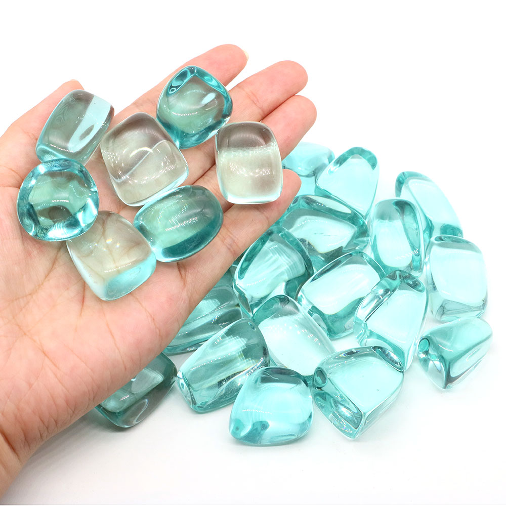 Ocean Blue Obsidian Tumbled St - Marine Aquarium Gravel บทวิจารณ์และราคา
