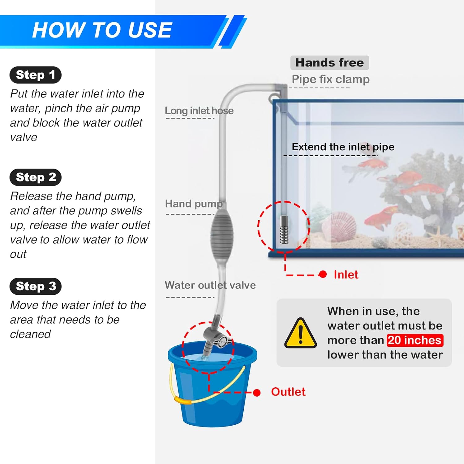ตู้ปลาขนาดใหญ่ Aquarium Siphon - Marine Aquarium Bacteria บทวิจารณ์และราคา