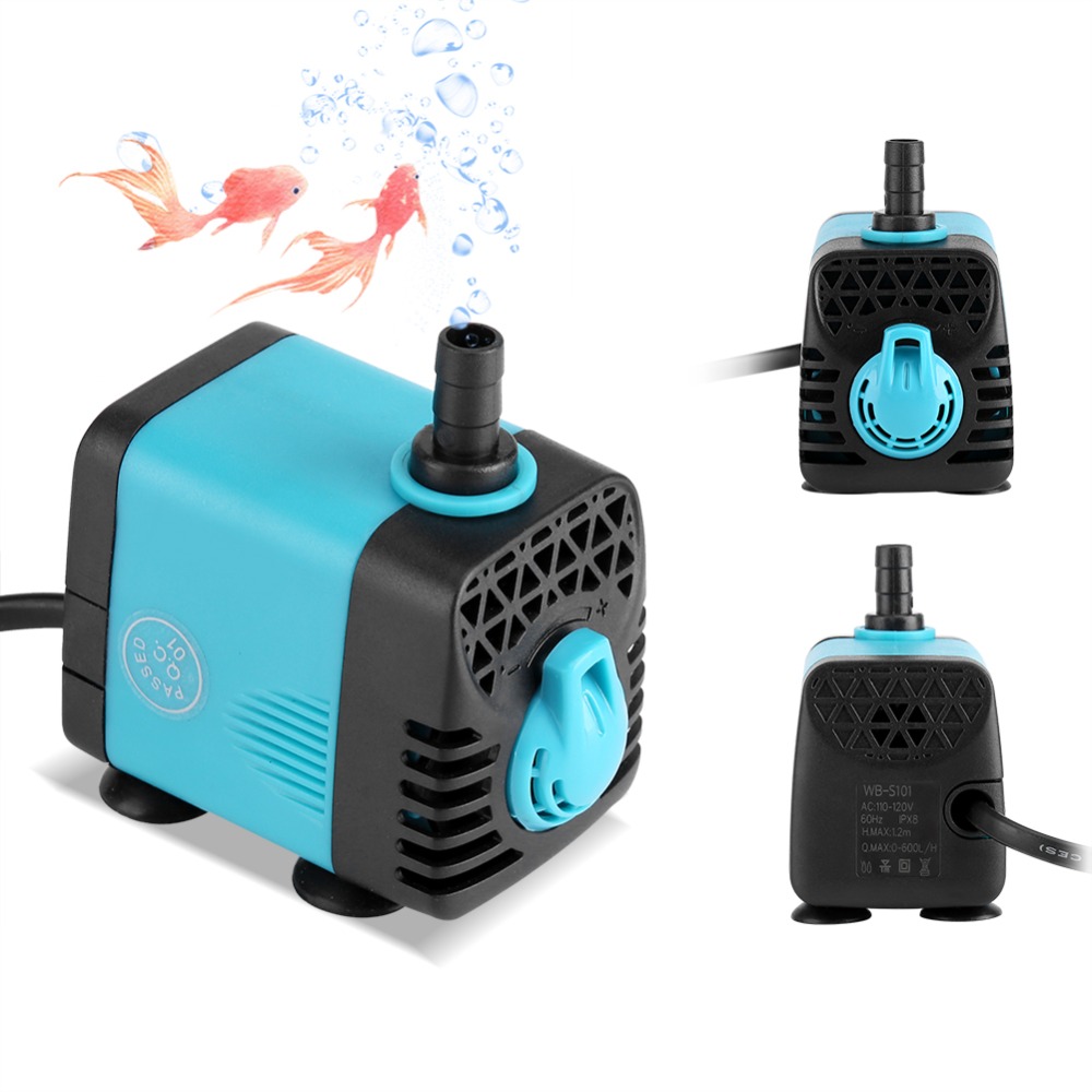 220V ULTRA Quiet Submersible ป - Aquarium Marine Filter บทวิจารณ์และราคา