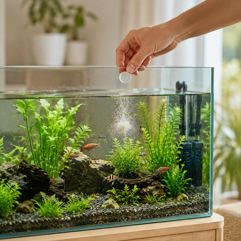 เม็ดกำจัดตะไคร่น้ำในตู้ปลา MIR - Marine Aquarium Bacteria บทวิจารณ์และราคา