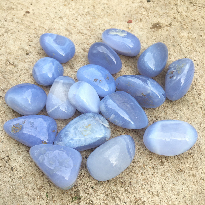 100G ธรรมชาติคริสตัล Blue Lace - Marine Aquarium Gravel บทวิจารณ์และราคา