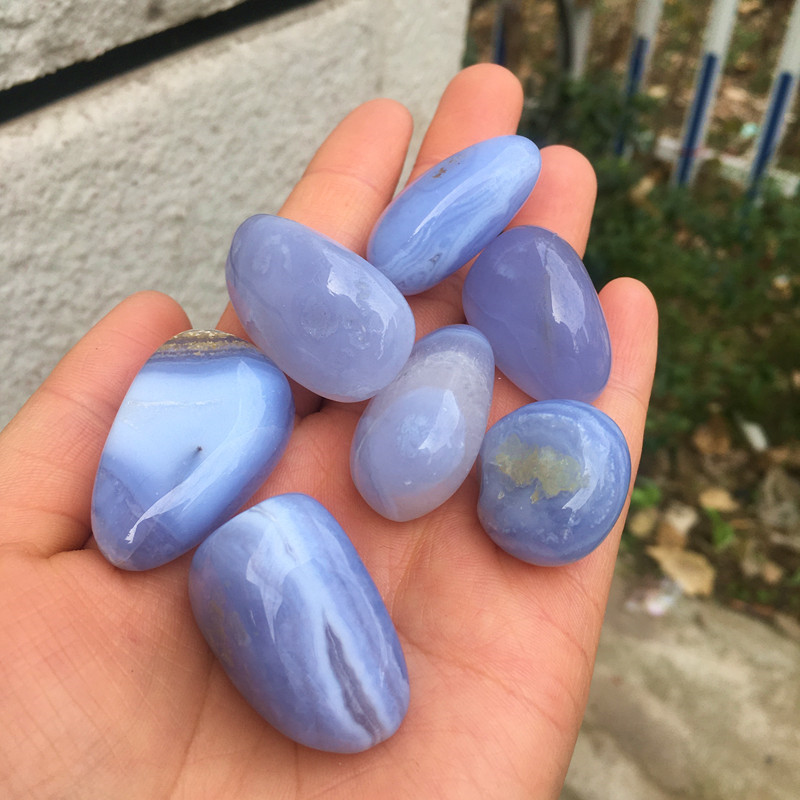 100G ธรรมชาติคริสตัล Blue Lace - Marine Aquarium Gravel บทวิจารณ์และราคา