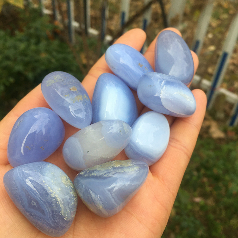 100G ธรรมชาติคริสตัล Blue Lace - Marine Aquarium Gravel บทวิจารณ์และราคา