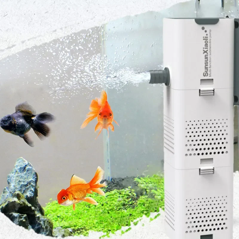 3 In 1 Aquarium ปั๊มกรอง Aquar - Aquarium Marine Filter บทวิจารณ์และราคา