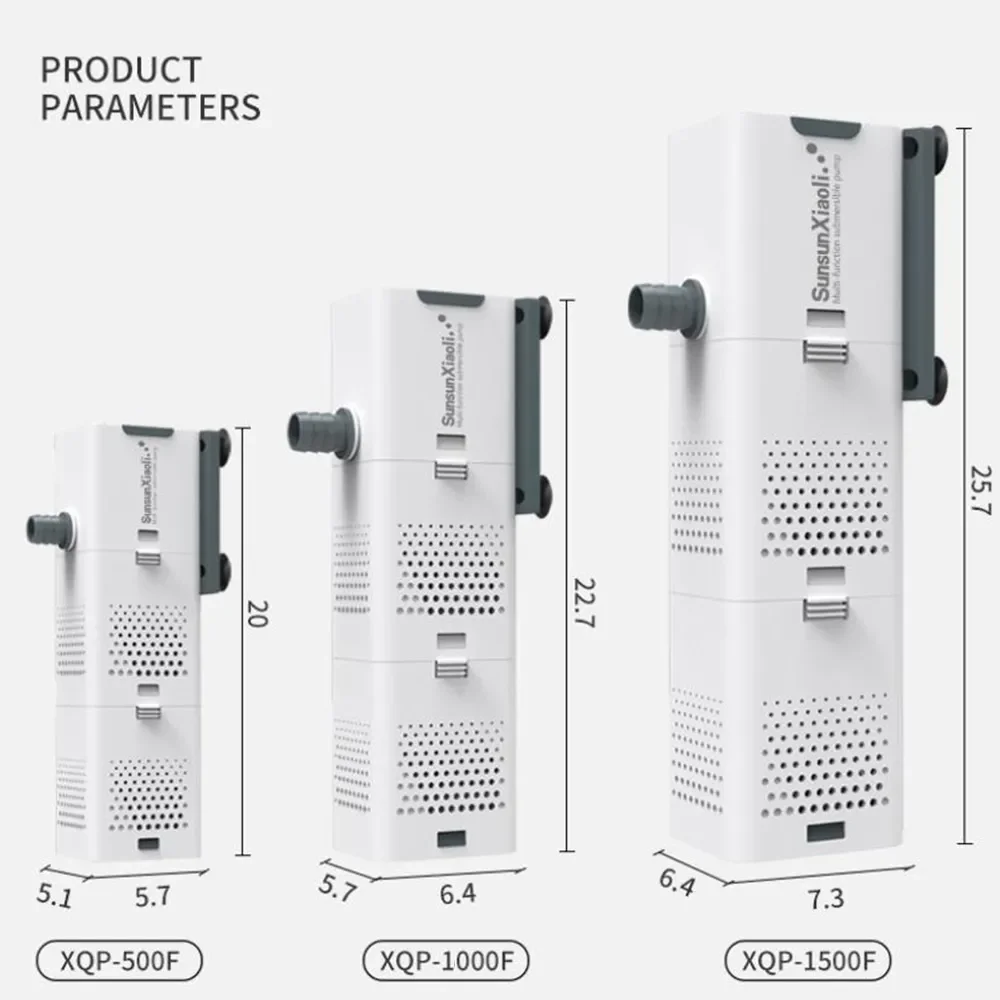 3 In 1 Aquarium ปั๊มกรอง Aquar - Aquarium Marine Filter บทวิจารณ์และราคา